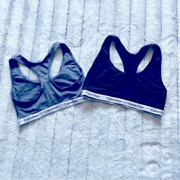 Calvin Klein cotton bralette bundle - Picture 2 of 5